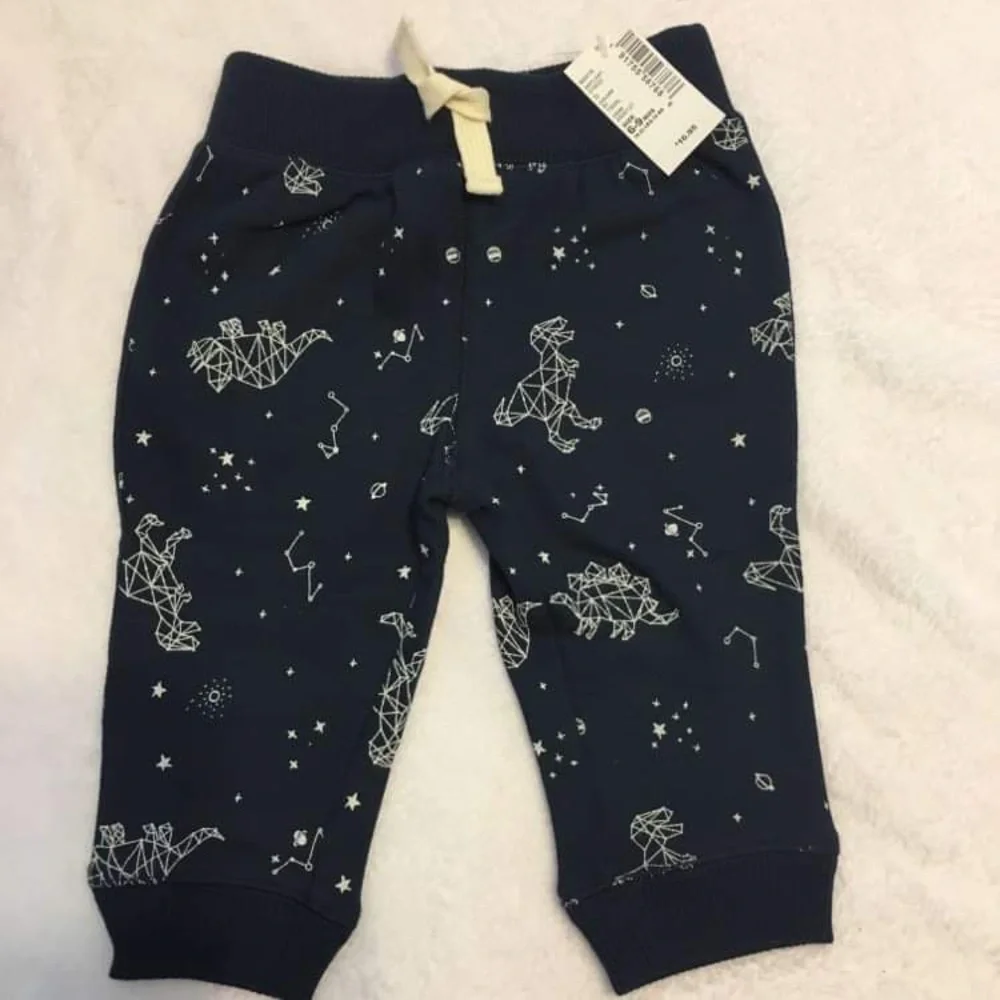 NWT Children's place‎ Dino sweatpants 9m